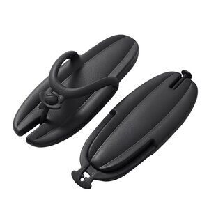 Space-Saving Foldable Slippers for Travel – Hygienic Bring-Your-Own Hotel Sandal